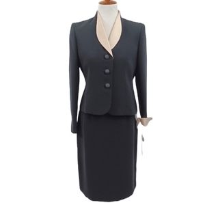 LE SUIT 2 PIECE JACKET/SKIRT SIZE 4P NWT